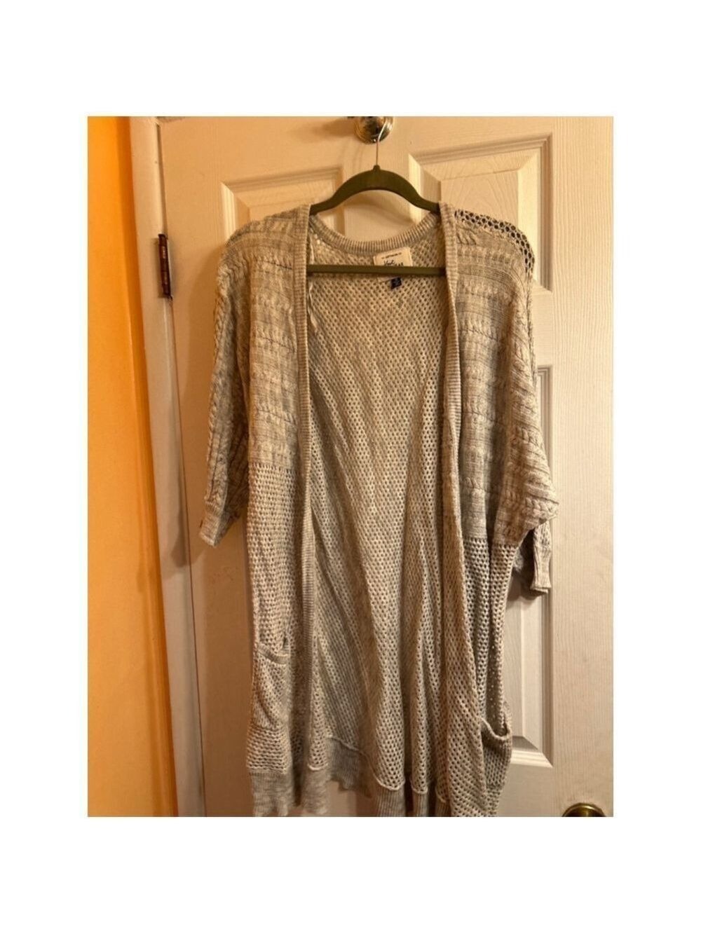 Cotton On Cardigan Size M Beige Knit Wear- Women’s